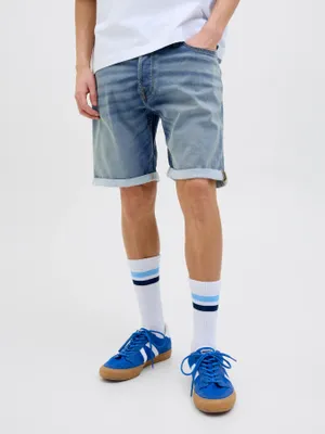Blå icon jeansshorts