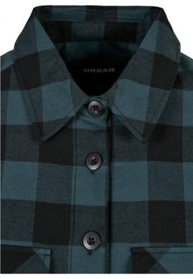 Ladies Flanell Padded Overshirt
