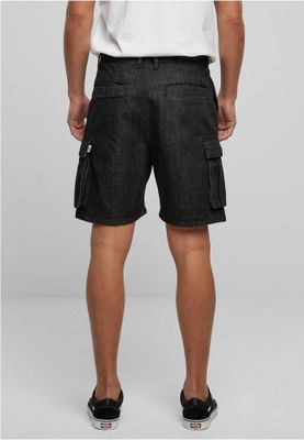 Organic cargo shorts in jeans for men