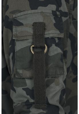 Vintage bomberjacket camouflage