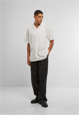Seersucker Resort Skjorta – Vit