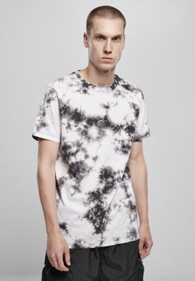Svart och vit t-shirt i batikmönster