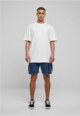 Organic cargo shorts in jeans for men
