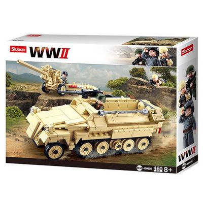 WWII German Half Track - Sluban - M38-B0695