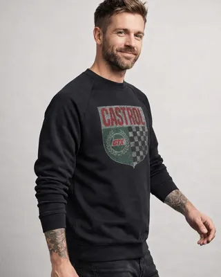 Castrol Shield Sweat-shirt i svart
