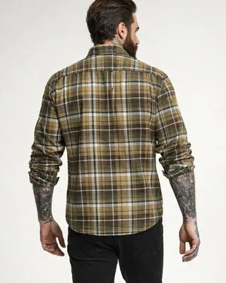 Flannel work shirt
