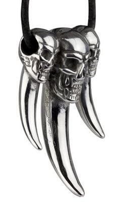 Skull claw - halsband