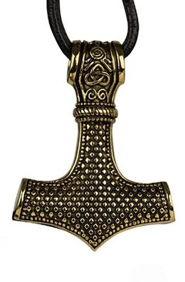 Gyllene Tors hammare halsband