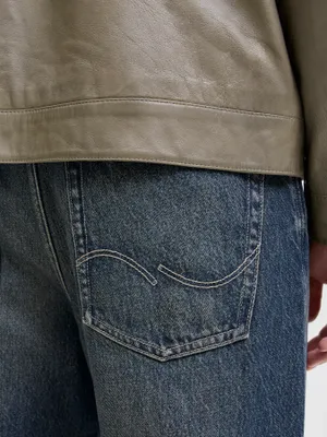 Baggy fit jeans i blå denim - ALEX