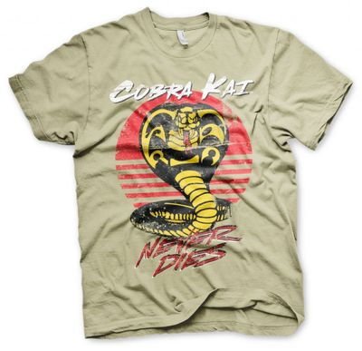 Cobra Kai T-shirt - Cobra Kai Never Dies