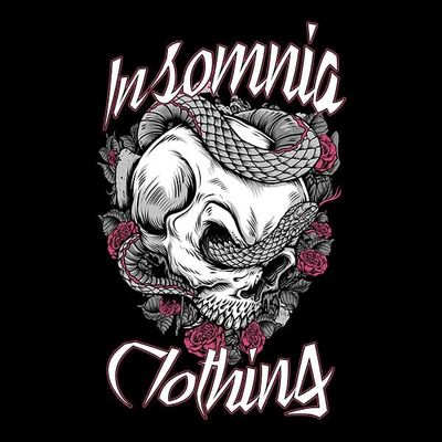Insomnia Skull Hoodie