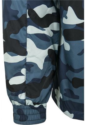 Camo Pull Over Windbreaker