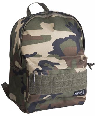 Daypack ryggsäck med MOLLE - woodland