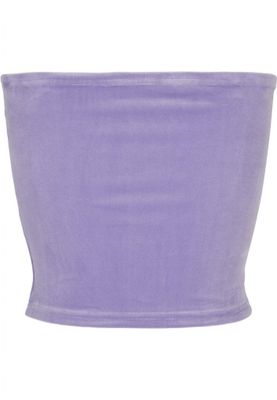 Ladies Short Velvet Tube Top