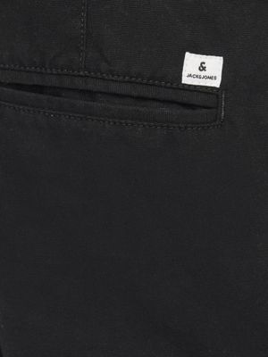 Sorte cargo-shorts til mænd