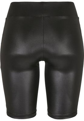 Cycle shorts in imitation leather