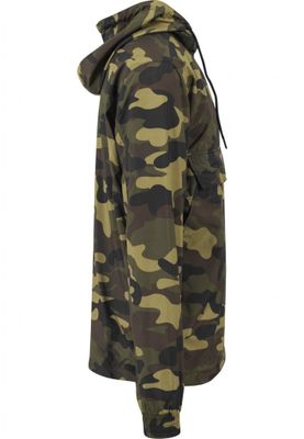 Camo Pull Over Windbreaker