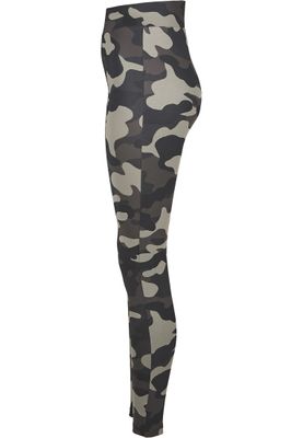 Camo leggings with high waist