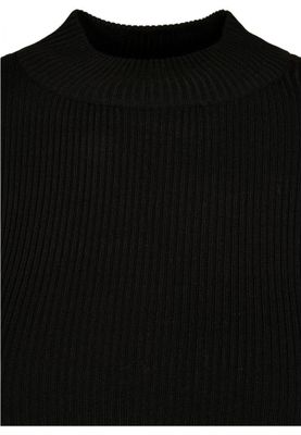 Ladies Rib Knit Turtelneck Sweater