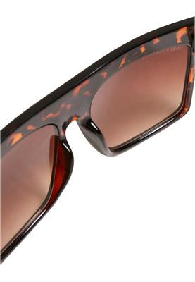 Solglasögon med guld kedja – bärnsten/guld