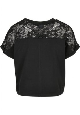 Oversize top with lace