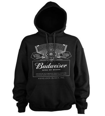 Budweiser White Logo Hoodie