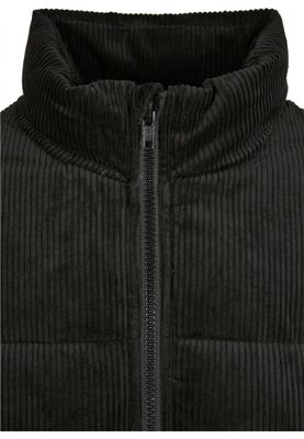 Puff jacket in corduroy