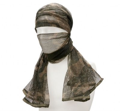 Commando net shawl scrim darkcamo