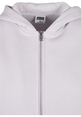 Ladies Short Oversized Zip Jacket