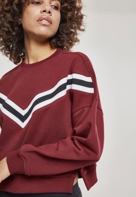 Sweatshirt med stripedam
