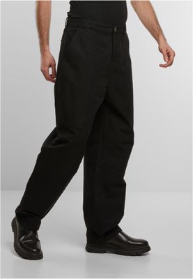 Mens Cotton Carpenter Pants Byxor för herr – svart