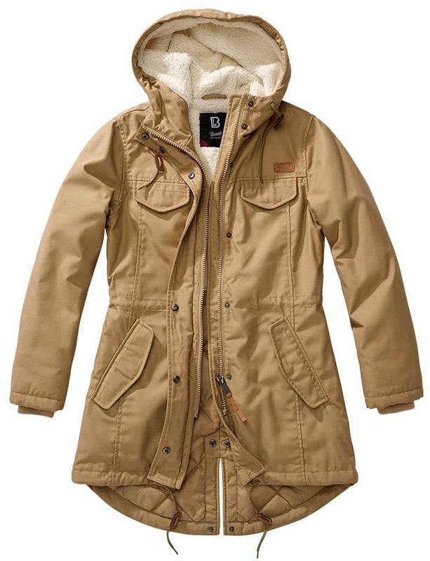 Marsh lake teddy parka camel - damer