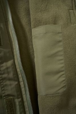 Lined windbreaker olive - Ladies