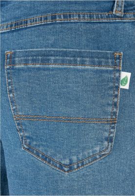 Ladies Organic Stretch Denim 5 Pocket Shorts