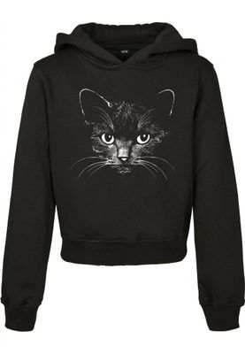 Black hoodie for children with cat