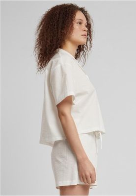 Women's seersucker shirt