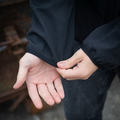 Security lined softshell jacket