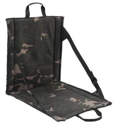 Sædeunderlag med ryglæn og camouflage