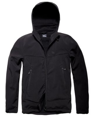 Fleece lined softshell jacket - men