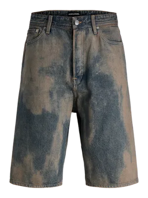 Tidlösa jeansshorts i ekologisk bomull blå