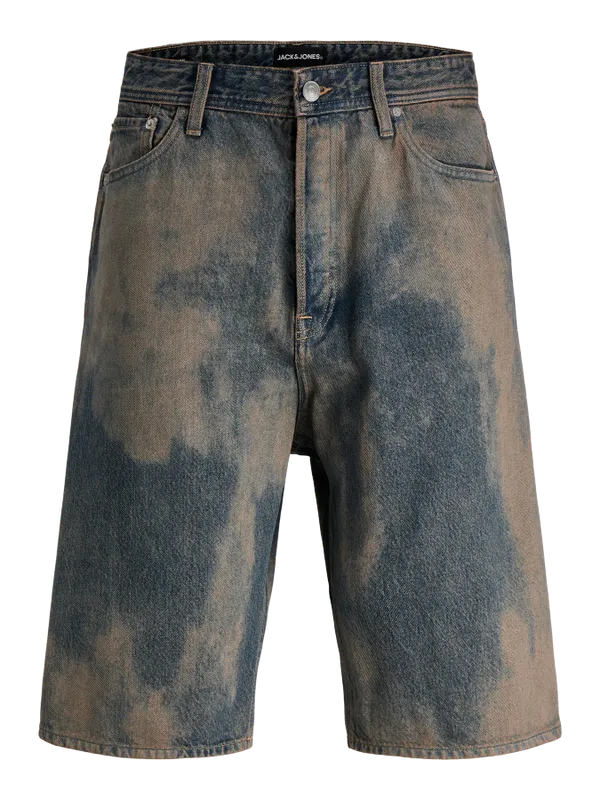 Tidlösa jeansshorts i ekologisk bomull blå