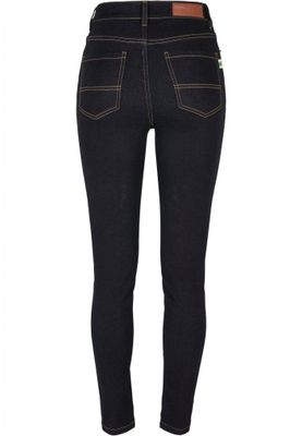 Ladies Organic High Waist Skinny Jeans