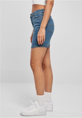 Ladies Organic Stretch Denim Mini Skirt