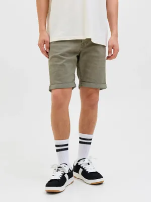 Gröna jeansshorts herr