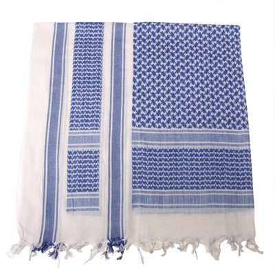 Shemagh blue/white