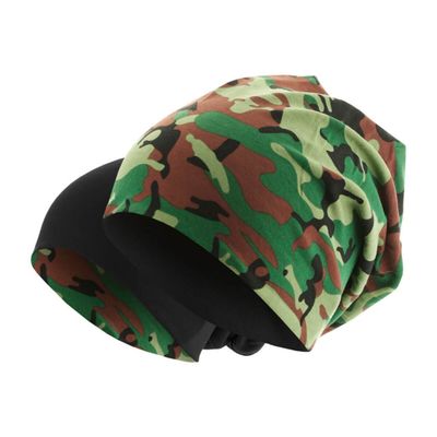 Beanie with allover print