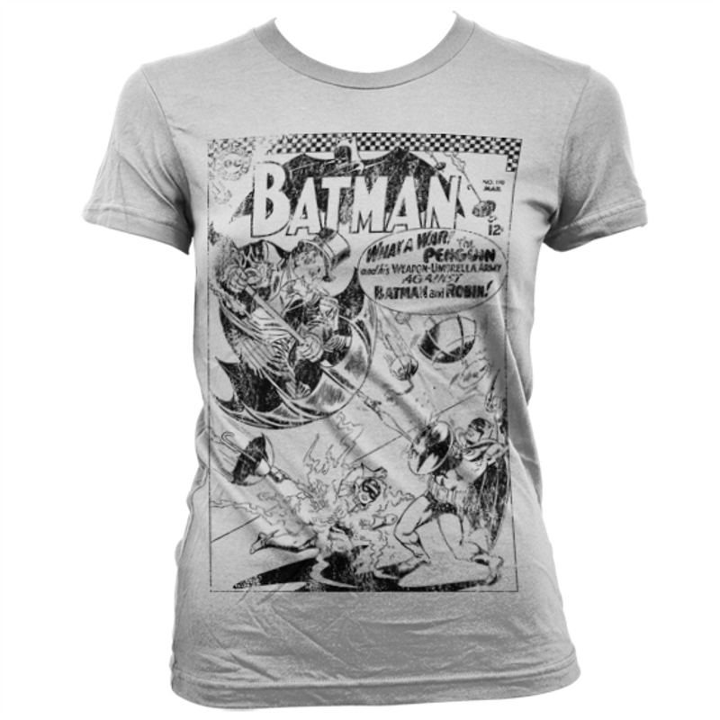 Batman - Umbrella Army Distressed Girly T-Shirt