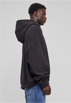 Oversized Polar Fleece Half Zip Hoody