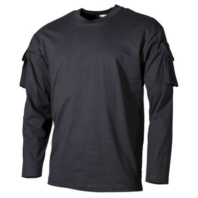 US long sleeve with sleeve pockets