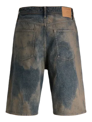 Tidlösa jeansshorts i ekologisk bomull blå